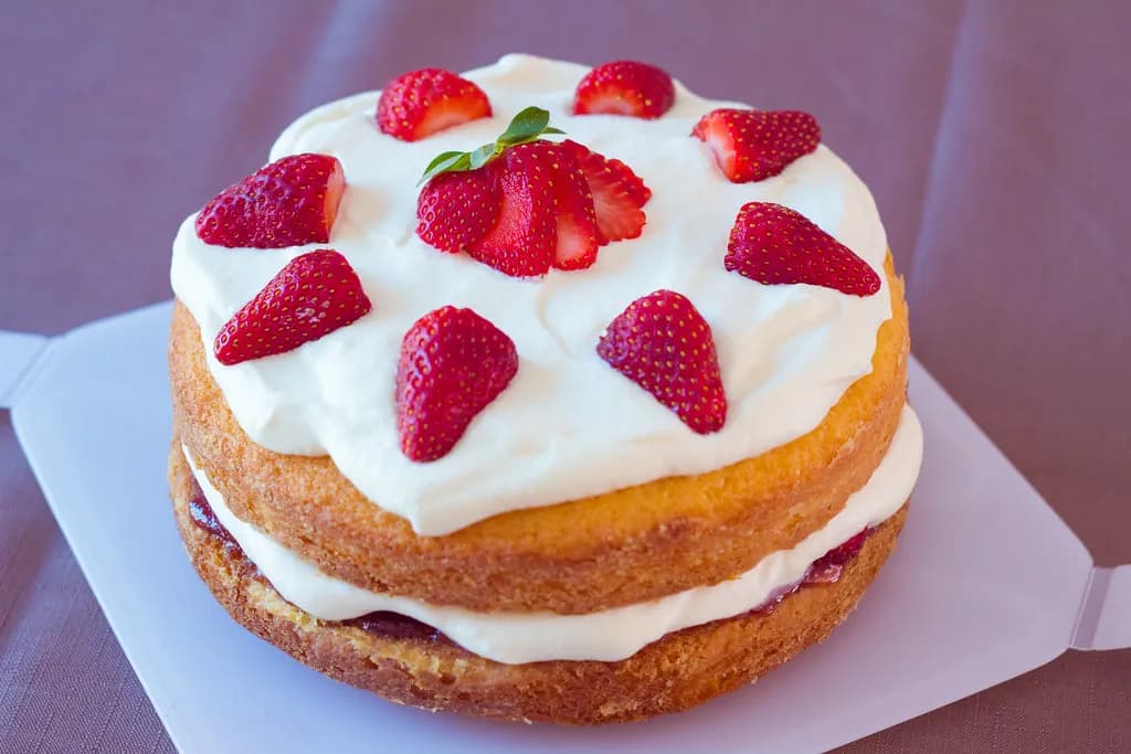 Vegan Victoria Sponge