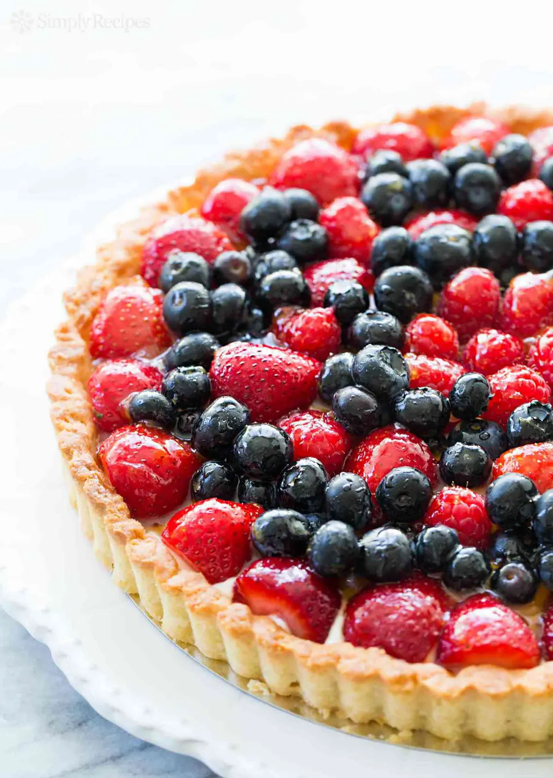 Seasonal Berry Tart